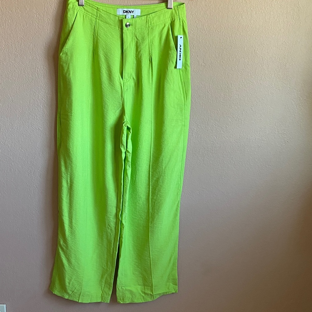 DKNY Women’s Bright Green Chinos